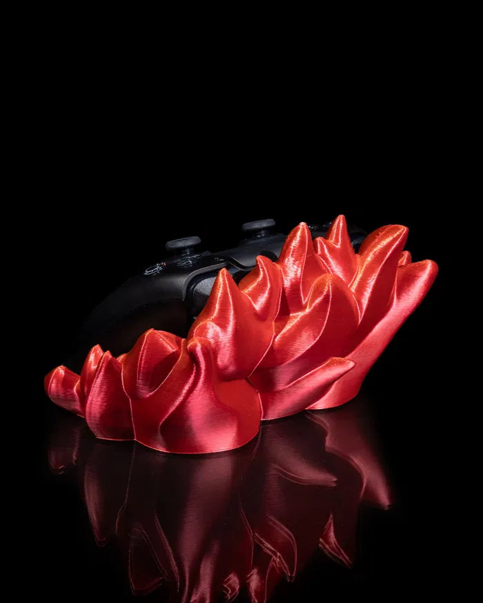 Flame-Inspired 3D Printed Controller Stand